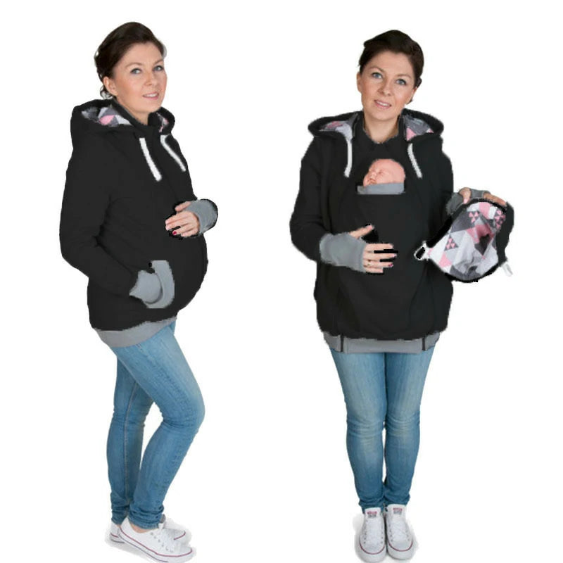 3 in 1 Maternity Kangaroo Hoodie