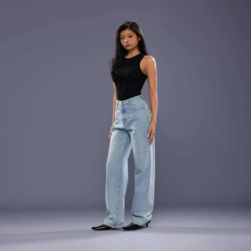 FCII-STRAIGHT HIGH WAIST JEANS