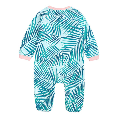 Newborns Print Rompers Footies