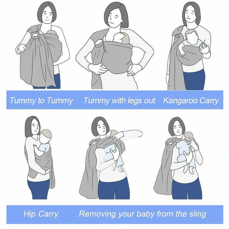 Ring Sling Baby Carrier