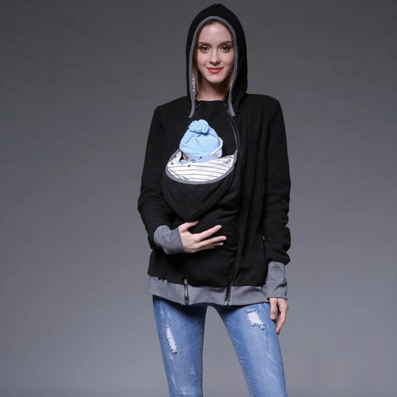 Maternity Sweatshirt Baby Carrier Hoodie