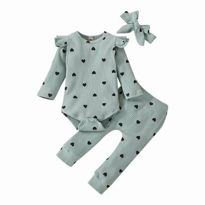 Baby Girl Clothes Ruffle Long Sleeve Bodysuits