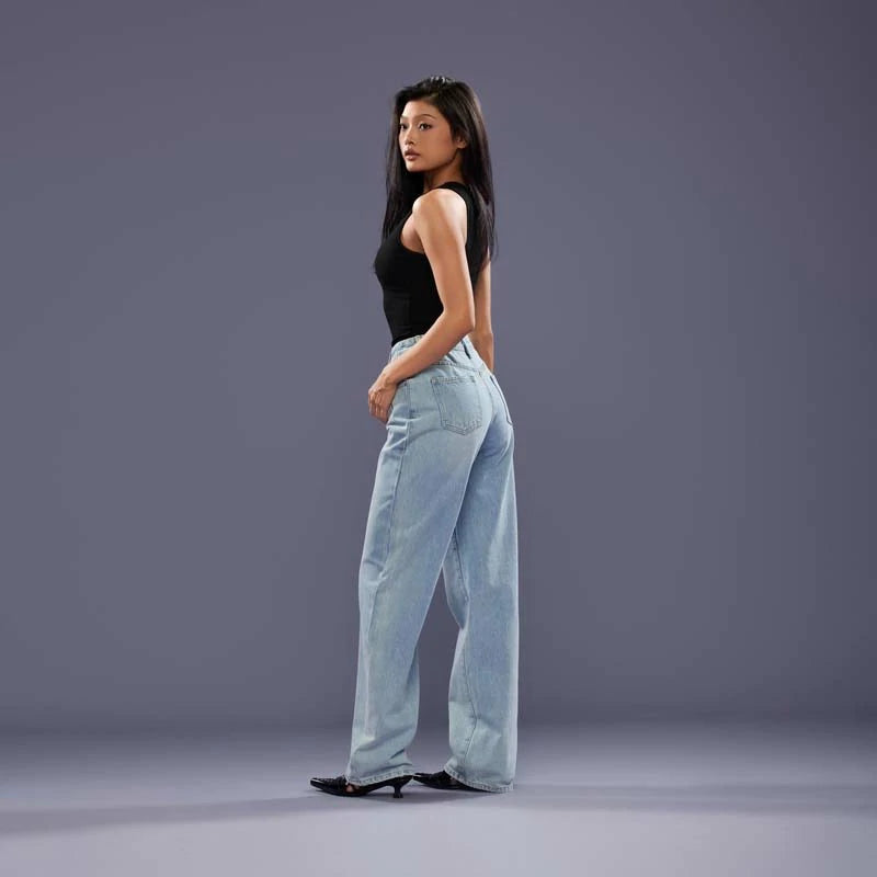 FCII-STRAIGHT HIGH WAIST JEANS