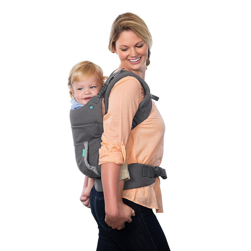 4-in-1 Grey Carrier - Ergonomic