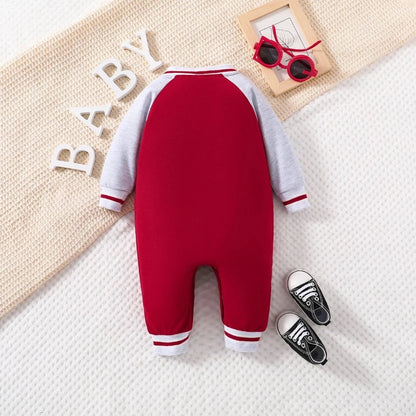 Baby Boy Thermal Romper