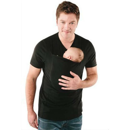 Kangaroo T-Shirt Baby Carrier Shirt for Men and Women