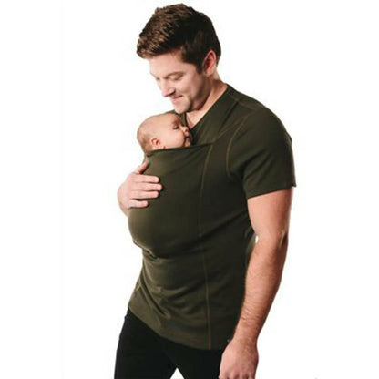 Kangaroo T-Shirt Baby Carrier Shirt for Men and Women