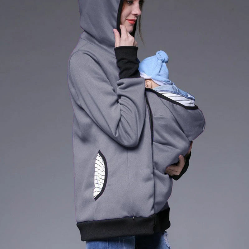 Maternity Sweatshirt Baby Carrier Hoodie