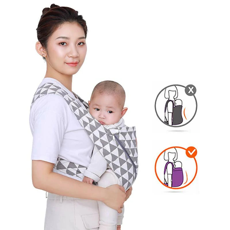 Front and Back Newborn Baby Carrier Strap