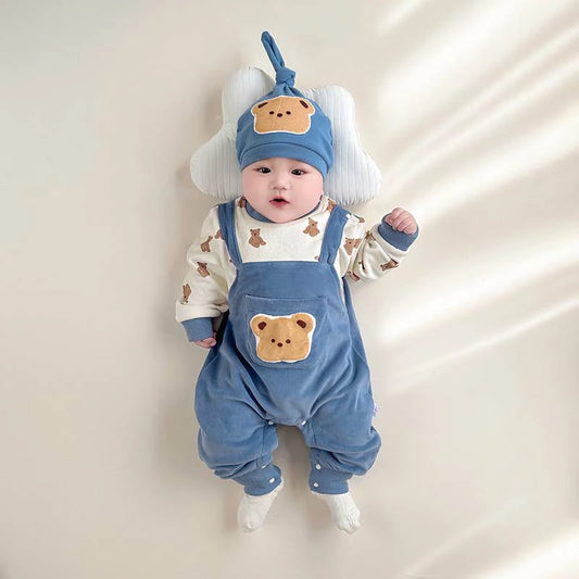 Baby Thermal Long Sleeve Jumpsuit