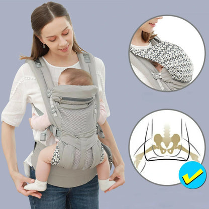 4-in-1 Baby Carrier-Ergonomic Baby Carrier