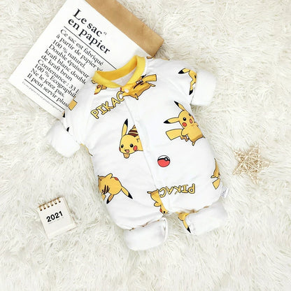 Newborns Winter Thermal Jumpsuits