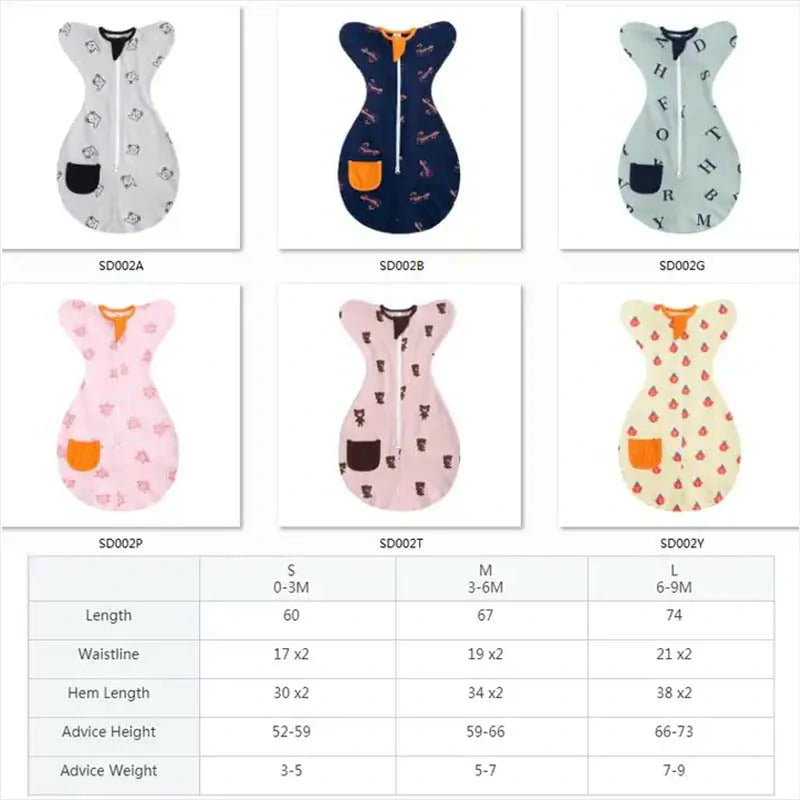 Baby Swaddle Sleeping Bag