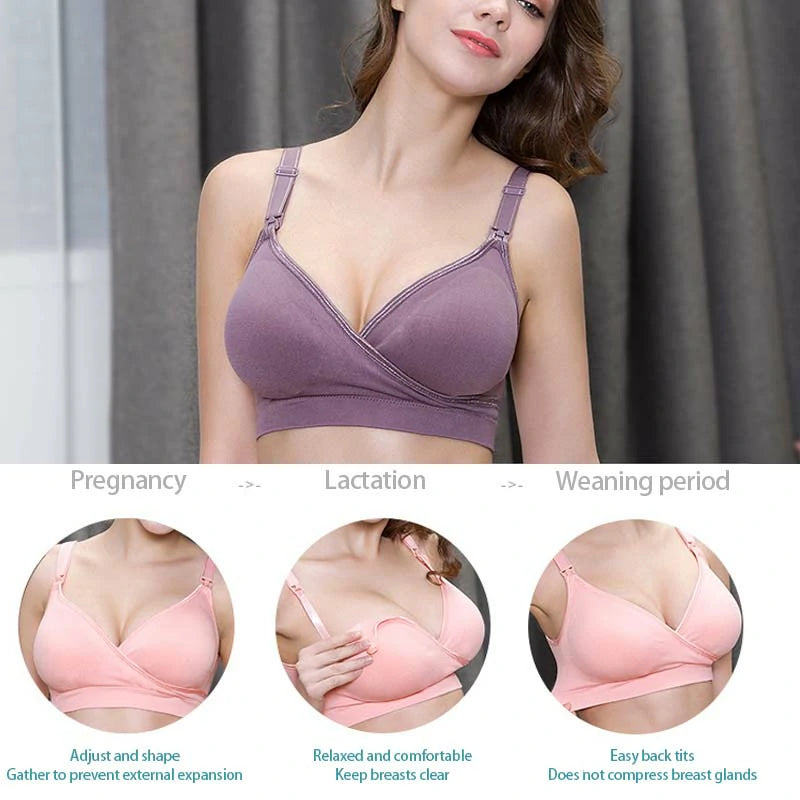 Crossover Nursing Bra