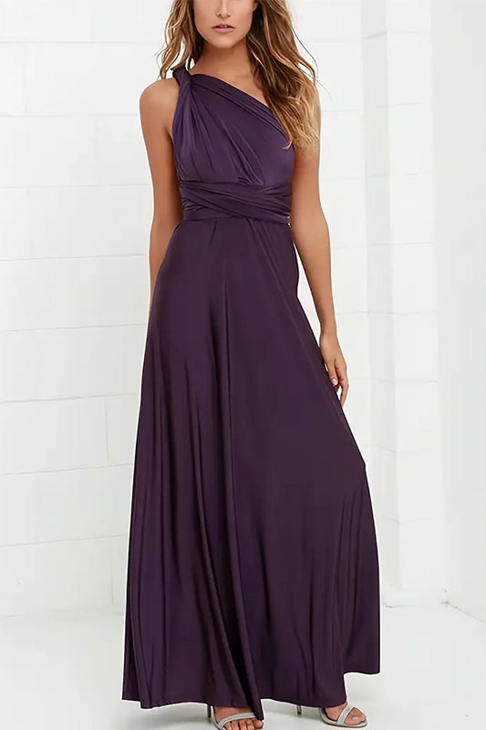 PURPLE SEXY MAXI DRESS