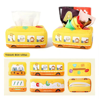 Anti-tear Paper Tissue Box Toy