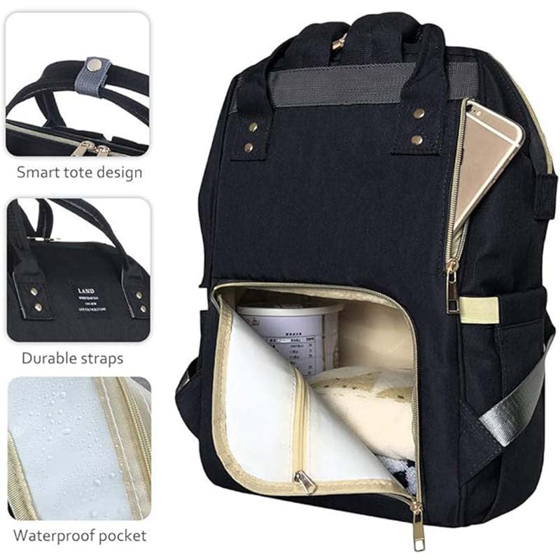 Large Capacity Diaper Bag Backpack