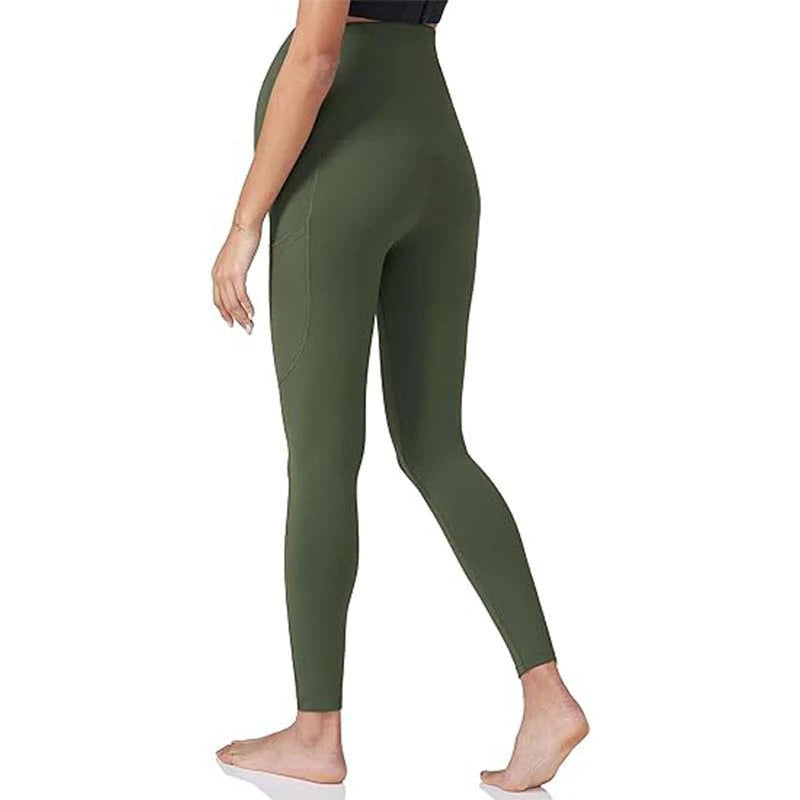 Women's Maternity Workout Leggings Over