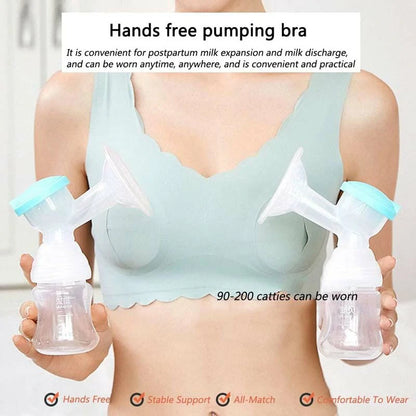 High Elastic Hands Free Breast Pumping Bra