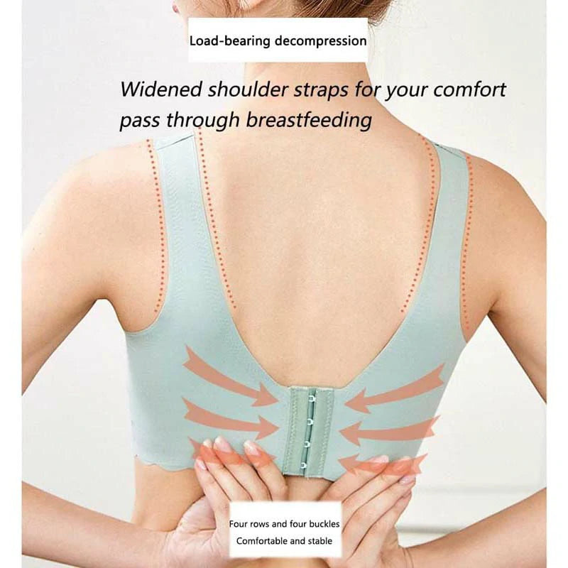 High Elastic Hands Free Breast Pumping Bra