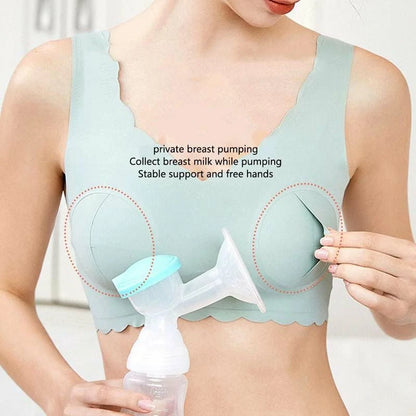 High Elastic Hands Free Breast Pumping Bra