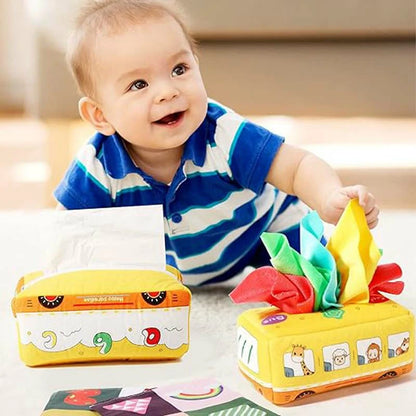 Anti-tear Paper Tissue Box Toy