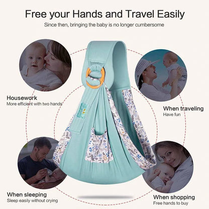 Adjustable Baby Wrap Sling Carrier