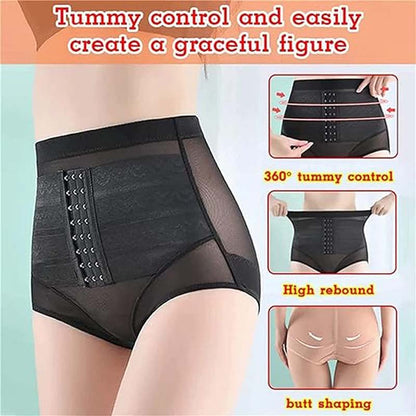 Sexy High-Waist Breasted Shapewear Panties