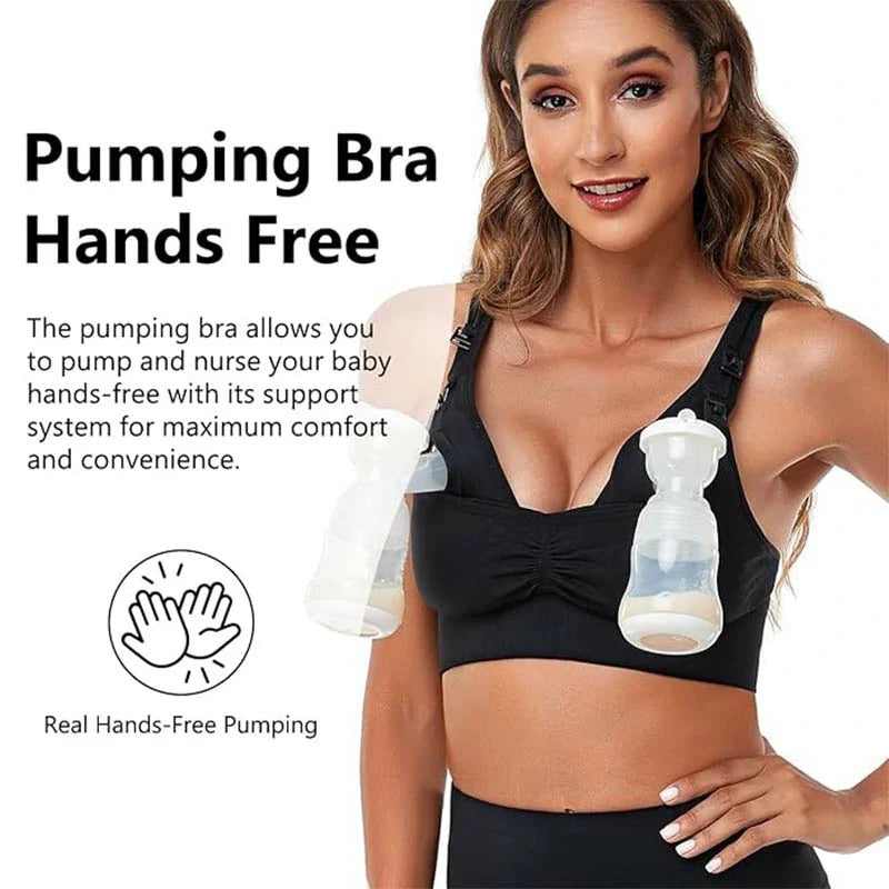 Yoga Nursing Breast Pump Bra