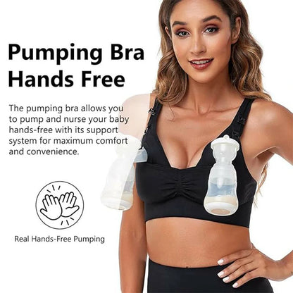 Yoga Nursing Breast Pump Bra