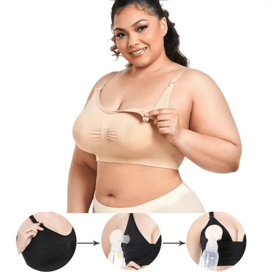 Maternity Bra For Breast Pump Hands Free Breast Pump Bra Plus Size