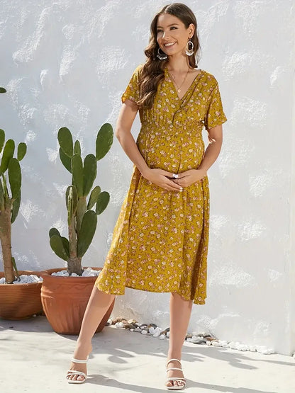 MATERNITY COMFORTABLE CASUAL DRESS