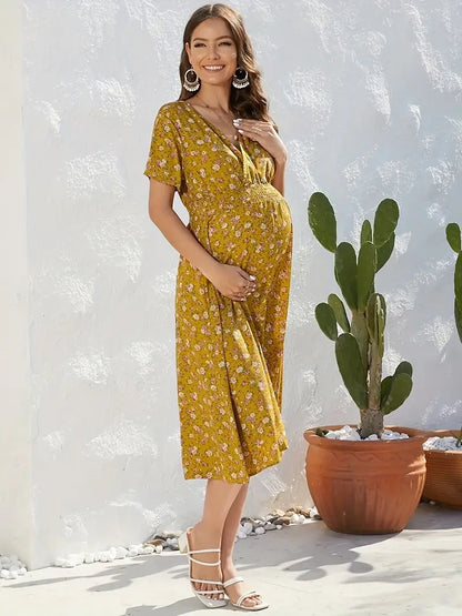 MATERNITY COMFORTABLE CASUAL DRESS