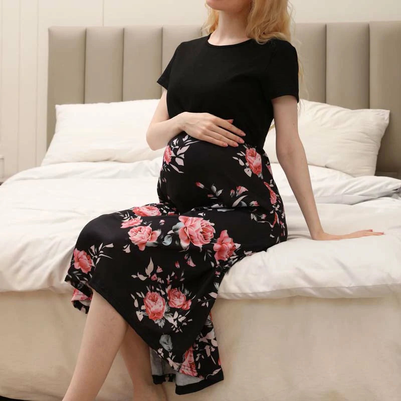 MATERNITY BLACK DRESS