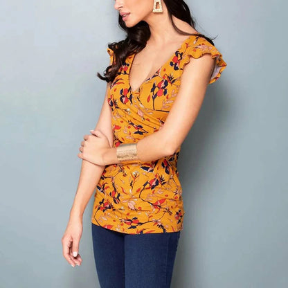 PRINTED MATERNITY NURSING T-SHIRT