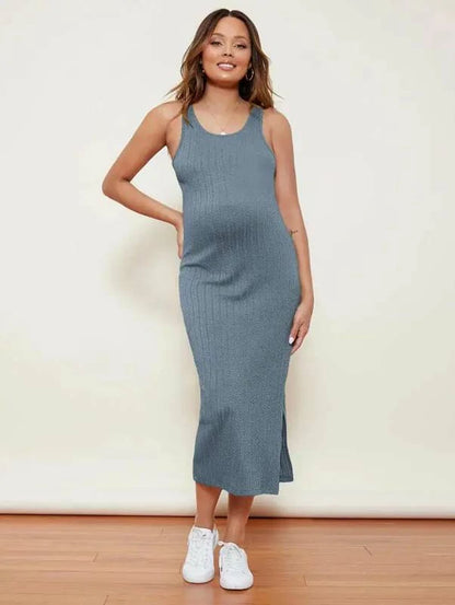 MATERNITY KNITTED LONG DRESS