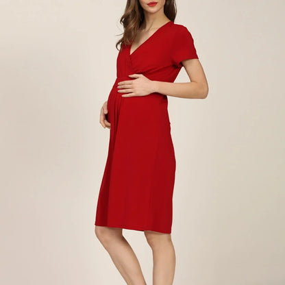 MATERNITY NURSING SKIRT-WITH POCKETS