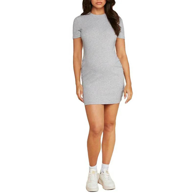 MATERNITY SOLID BODYCON DRESS