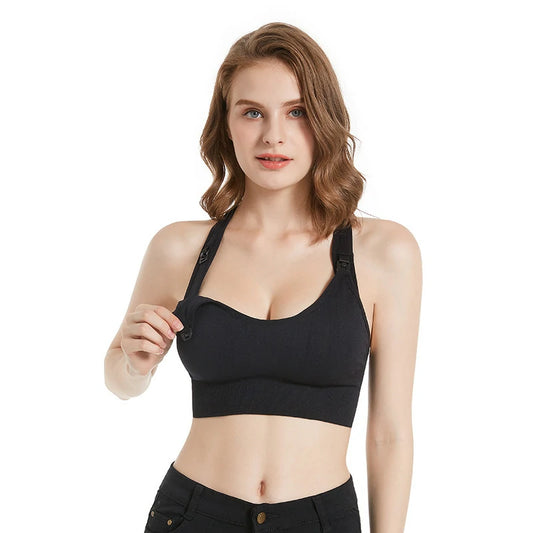 Black Sports Bra