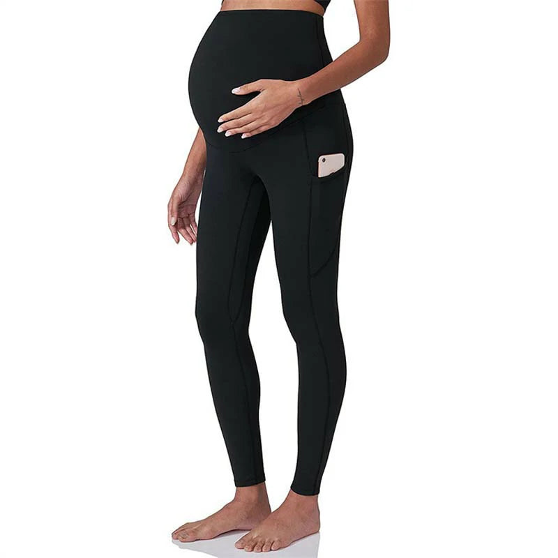 Women's Maternity Workout Leggings Over