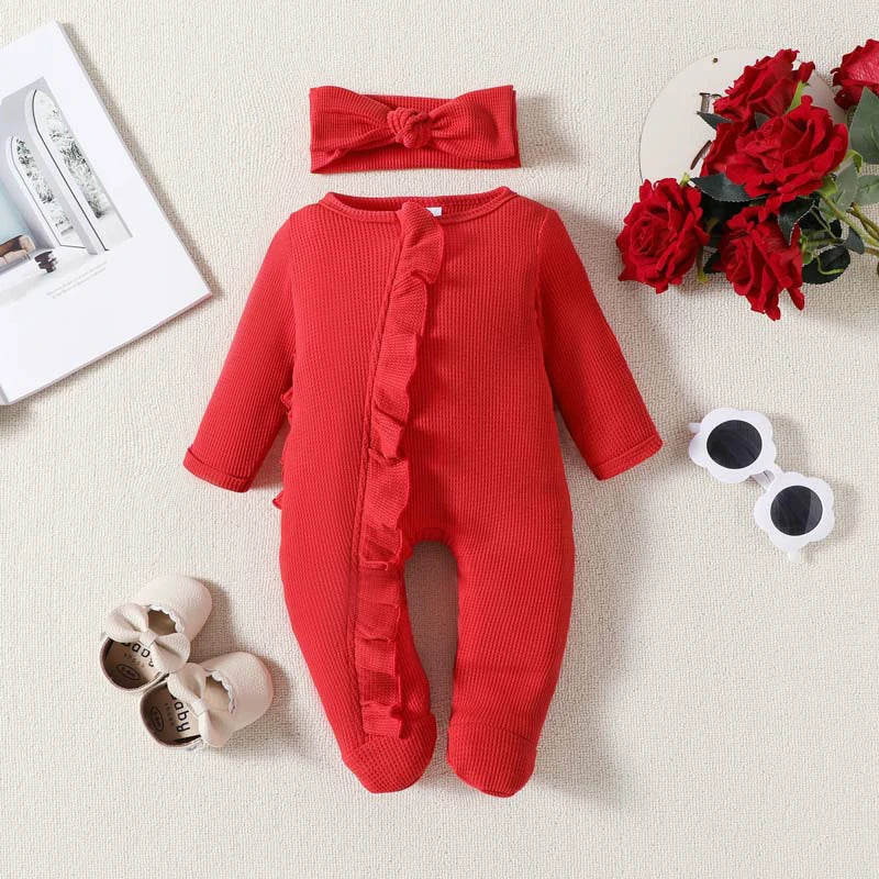 Newborn Baby Girls One Piece Jumpsuit