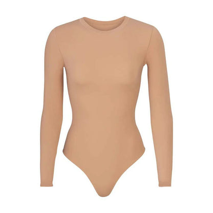 Long Sleeve Crew Neck Bodysuit