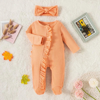 Newborn Baby Girls One Piece Jumpsuit