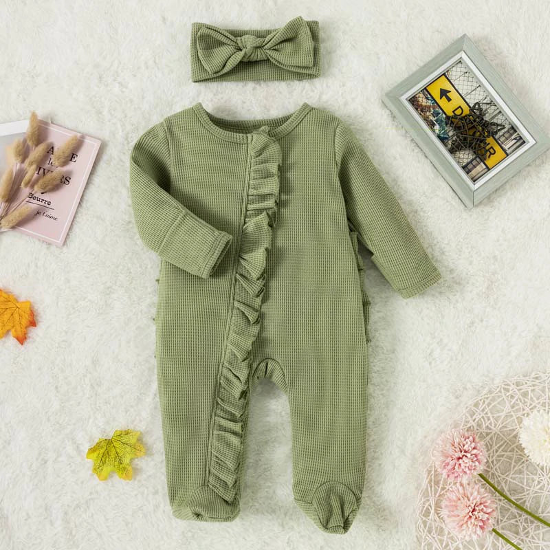 Newborn Baby Girls One Piece Jumpsuit