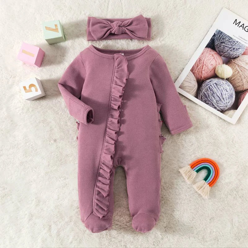 Newborn Baby Girls One Piece Jumpsuit