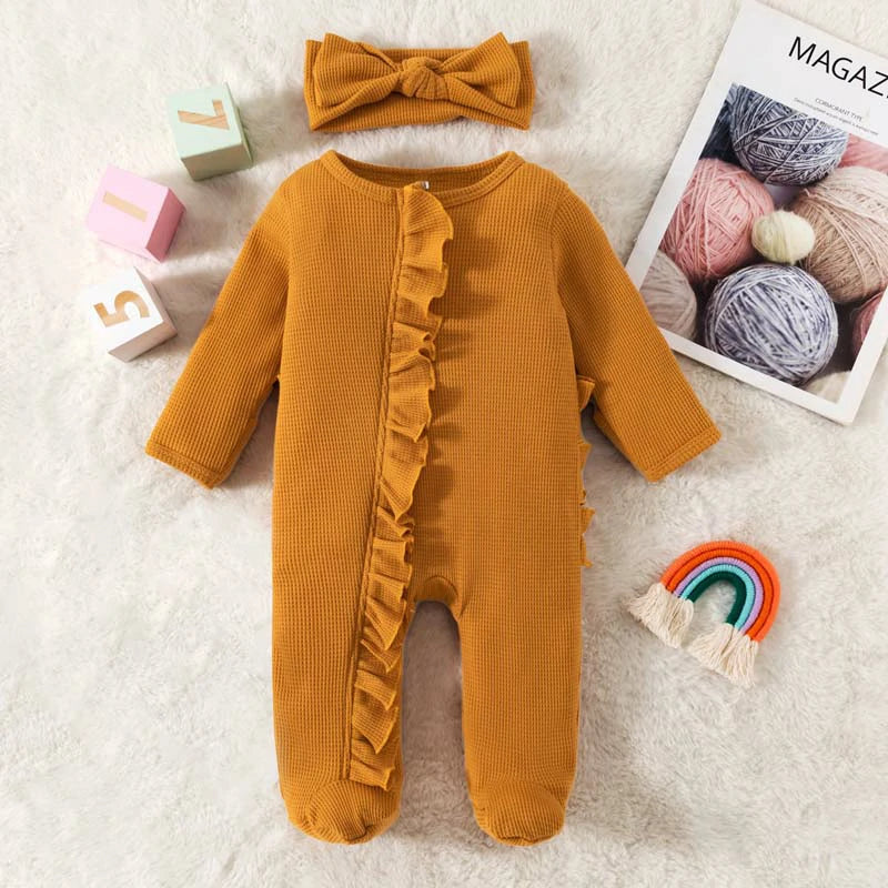 Newborn Baby Girls One Piece Jumpsuit