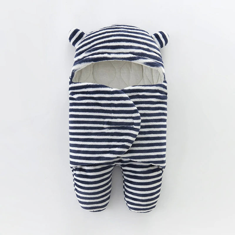 Infant Cartoon Flannel Swaddle Wrap